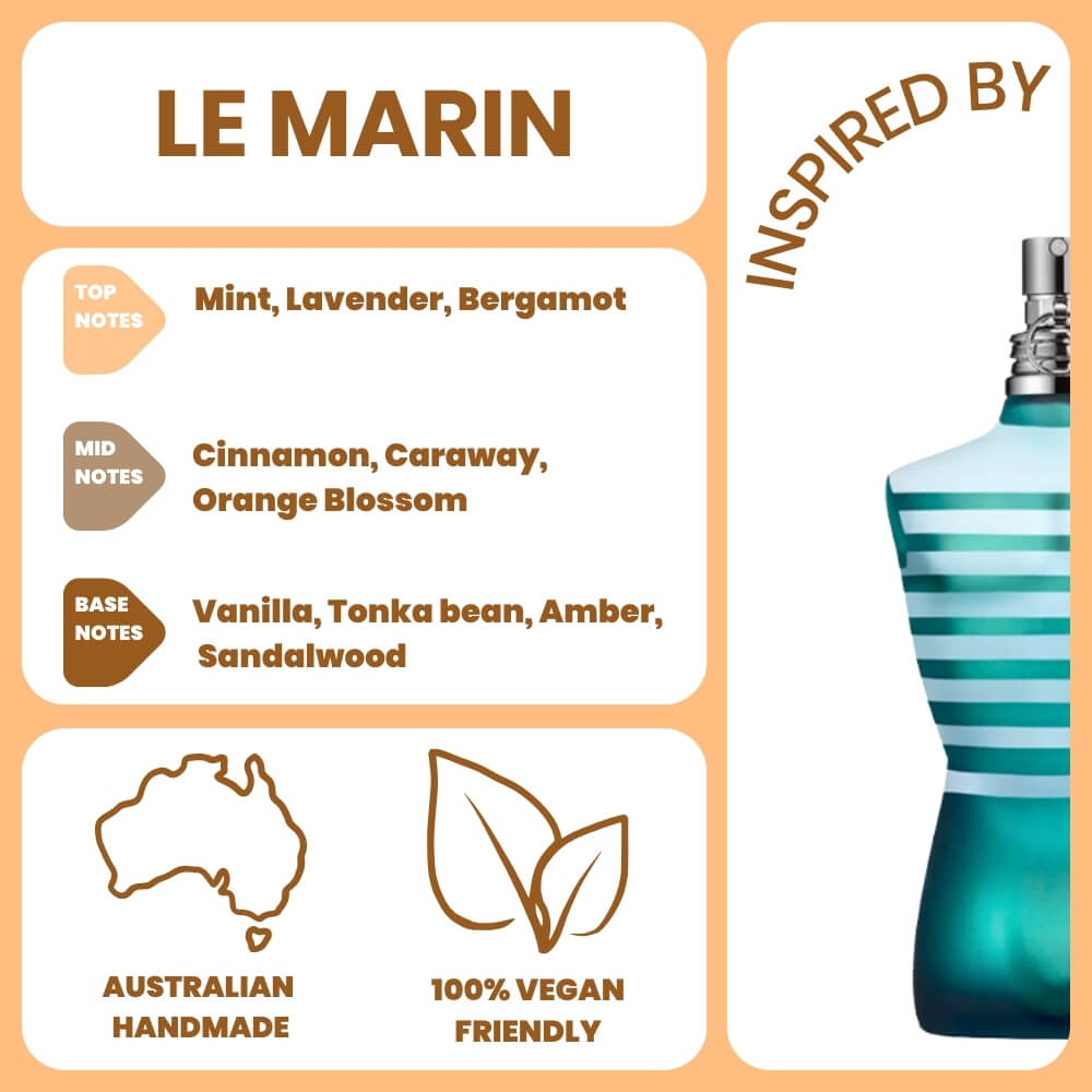 Le Marin Perfume Oil - 15ml by Stevie Buoy