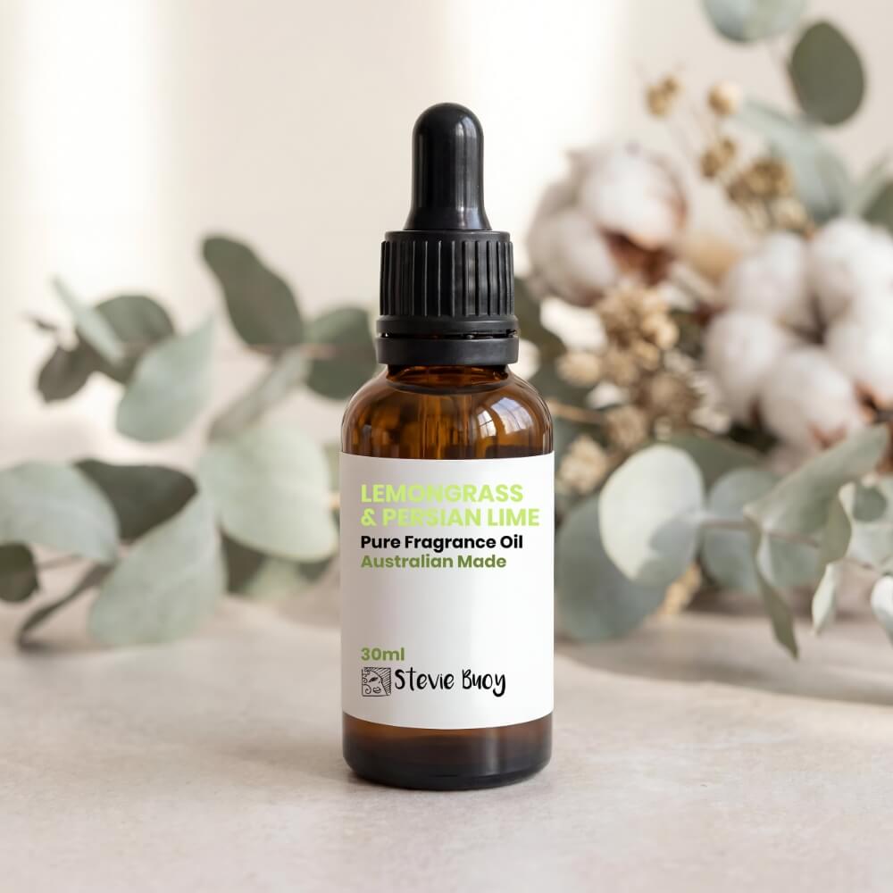 Lemongrass &amp; Persian Lime Fragrance Oil for Aroma Diffusers - 30ml by Stevie Buoy