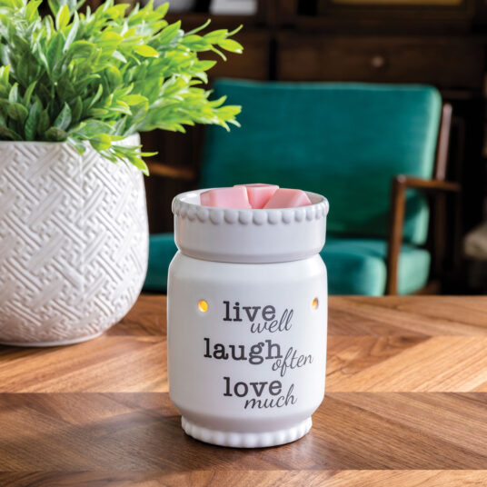 Live Laugh Love Illumination Warmer - by Stevie Buoy