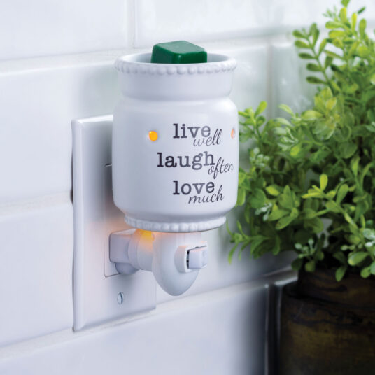 Live Laugh Love Pluggable Warmer - by Stevie Buoy