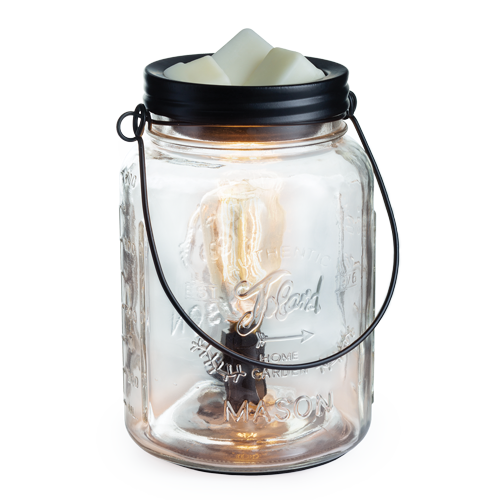 Mason Jar Edison Bulb Illumination Warmer - by Stevie Buoy