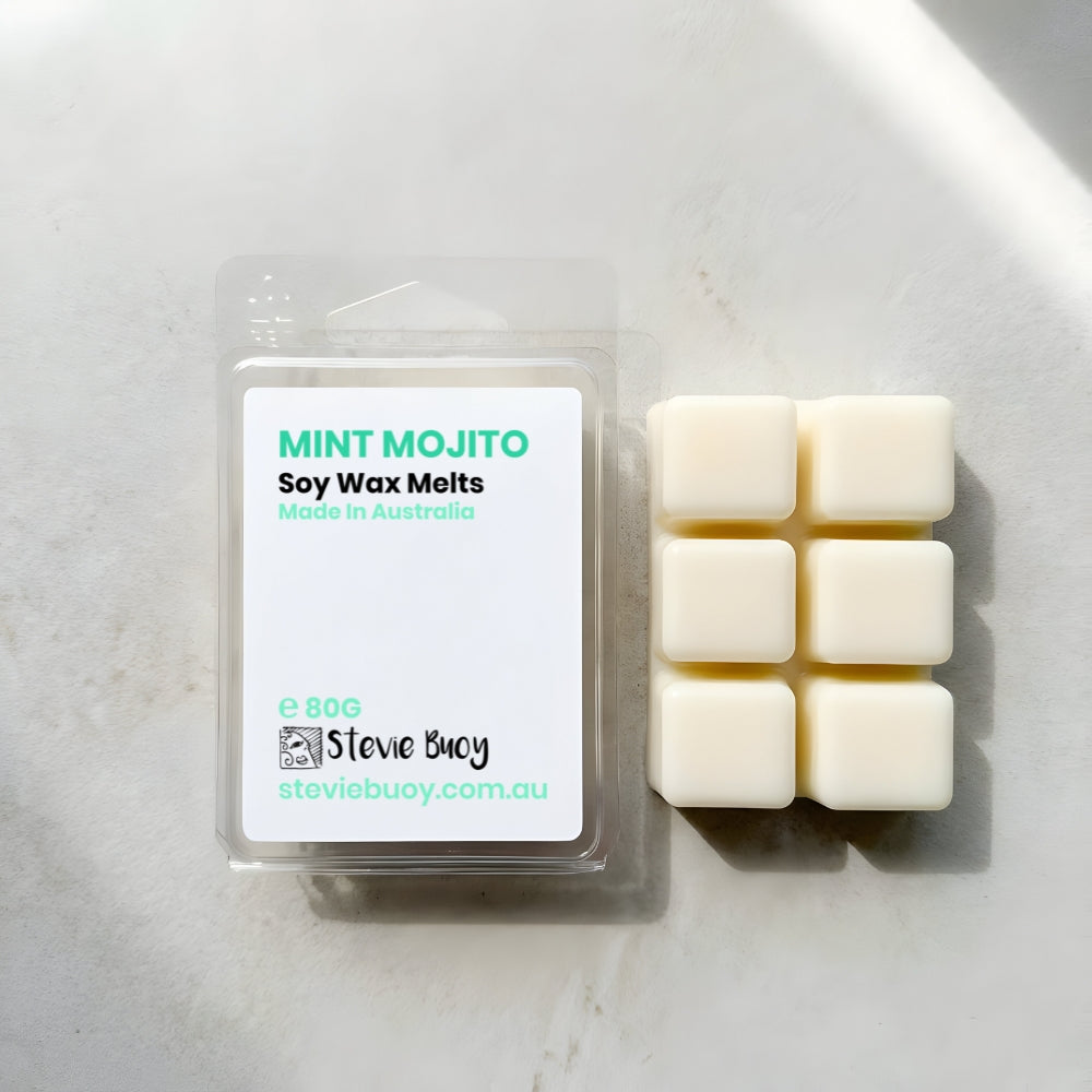 Mint Mojito Clamshell Wax Melts - by Stevie Buoy