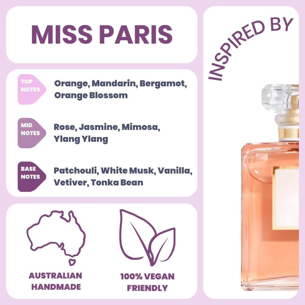 Miss Paris Perfume Wax Melts - by Stevie Buoy