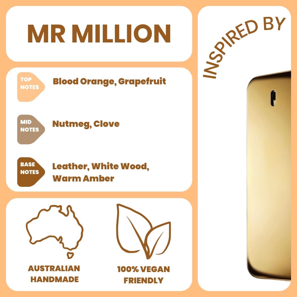 Mr Million Perfume Essence for Aroma Diffusers - by Stevie Buoy