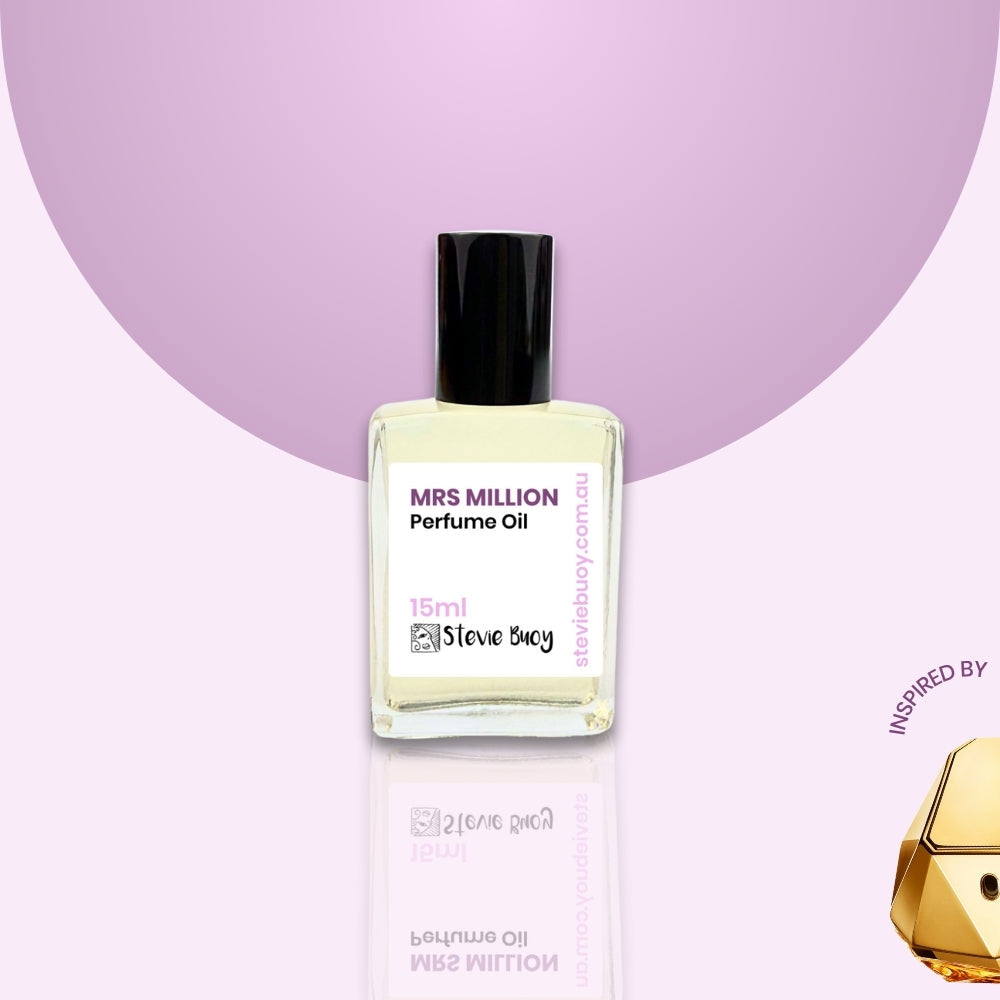 Mrs Million Perfume Oil - 15ml by Stevie Buoy