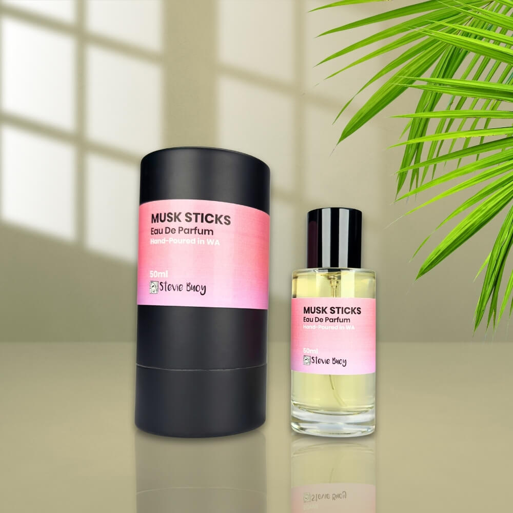 Musk Sticks Perfume - 50ml by Stevie Buoy