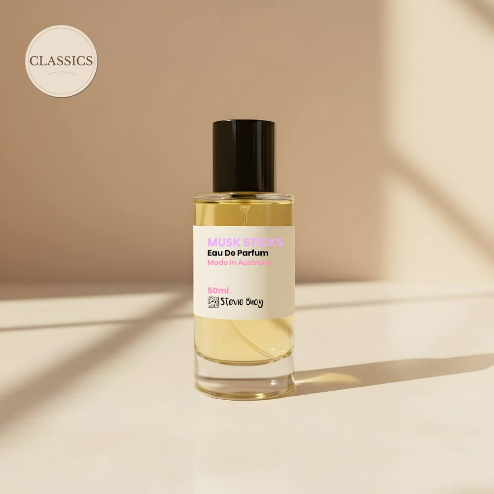 Musk Sticks Perfume - 50ml by Stevie Buoy