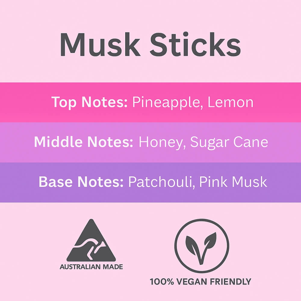 Musk Sticks Perfume - 50ml by Stevie Buoy