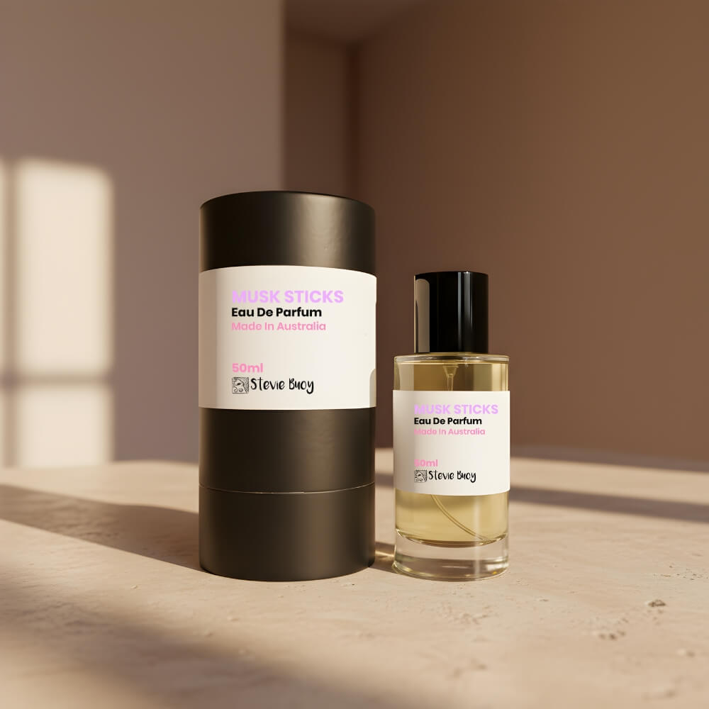 Musk Sticks Perfume - 50ml by Stevie Buoy
