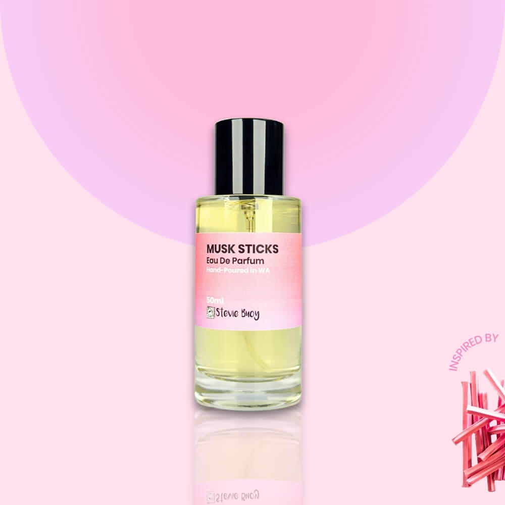 Musk Sticks Perfume - 50ml by Stevie Buoy