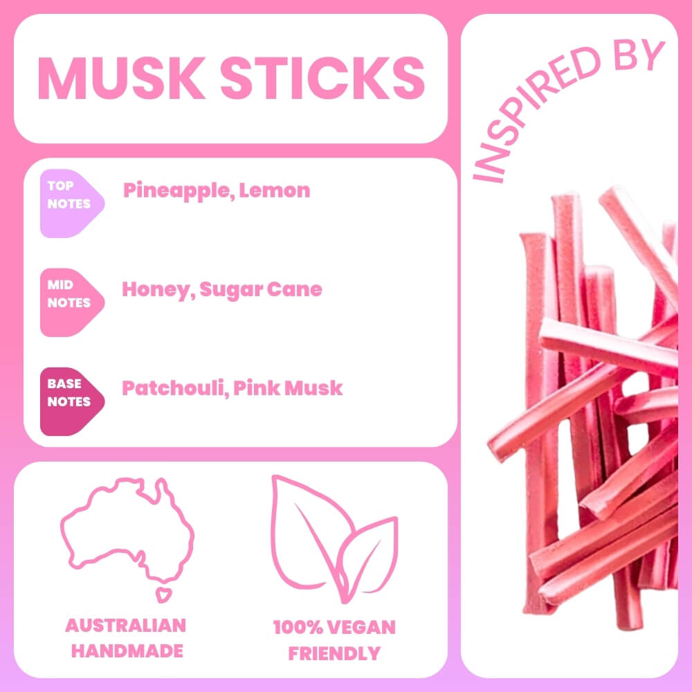 Musk Sticks Perfume - 50ml by Stevie Buoy