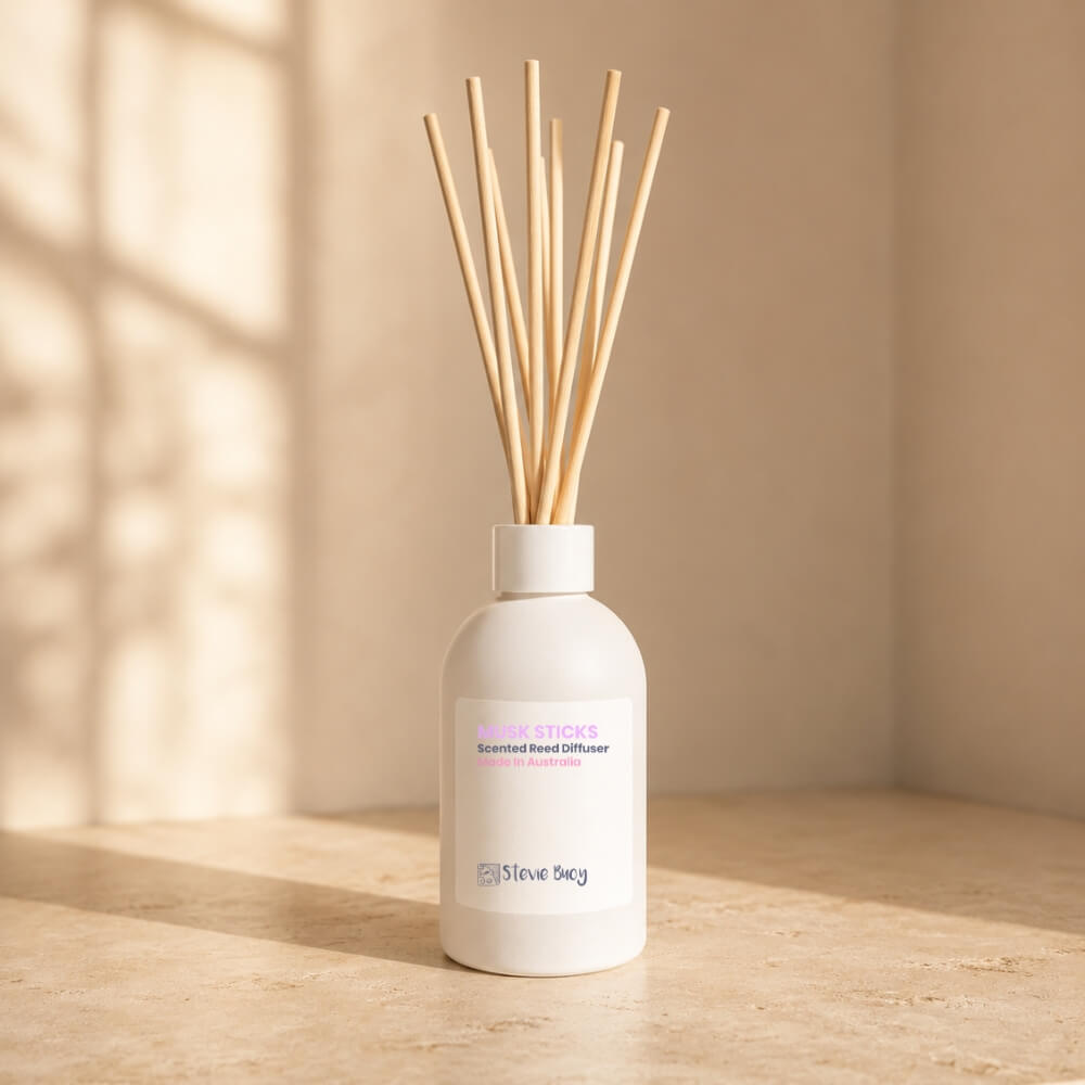 Musk Sticks Reed Diffuser - 200ml by Stevie Buoy