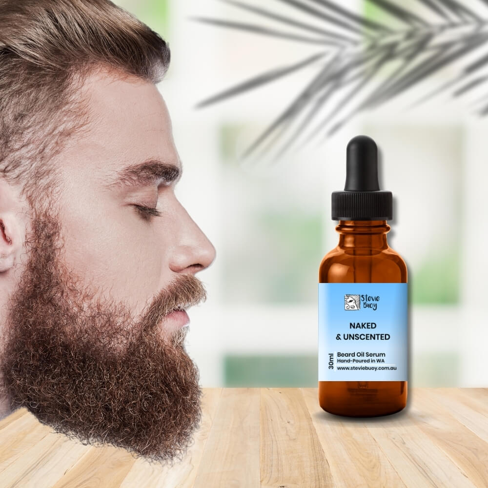 Naked & Unscented Beard & Skin Serum - 30ml by Stevie Buoy