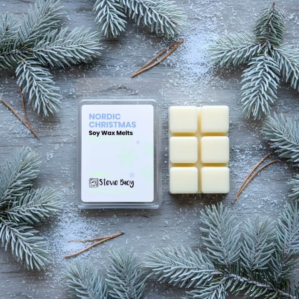 Nordic Christmas Clamshell Wax Melts - by Stevie Buoy