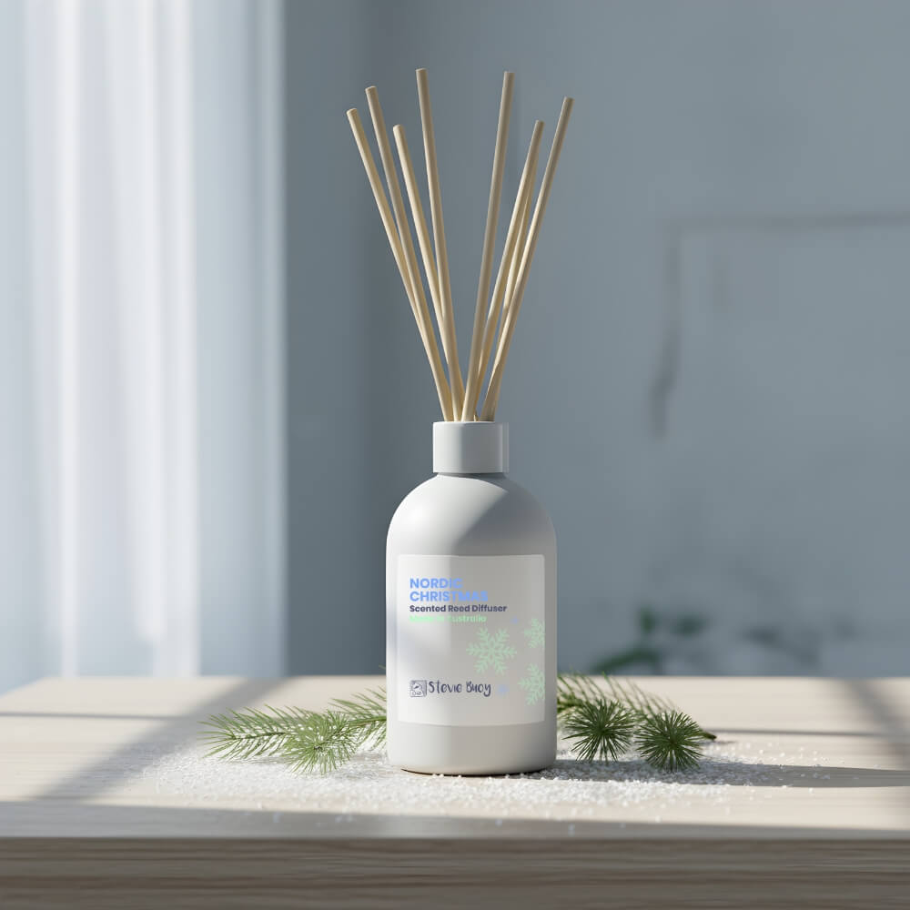 Nordic Christmas Reed Diffuser - 200ml by Stevie Buoy