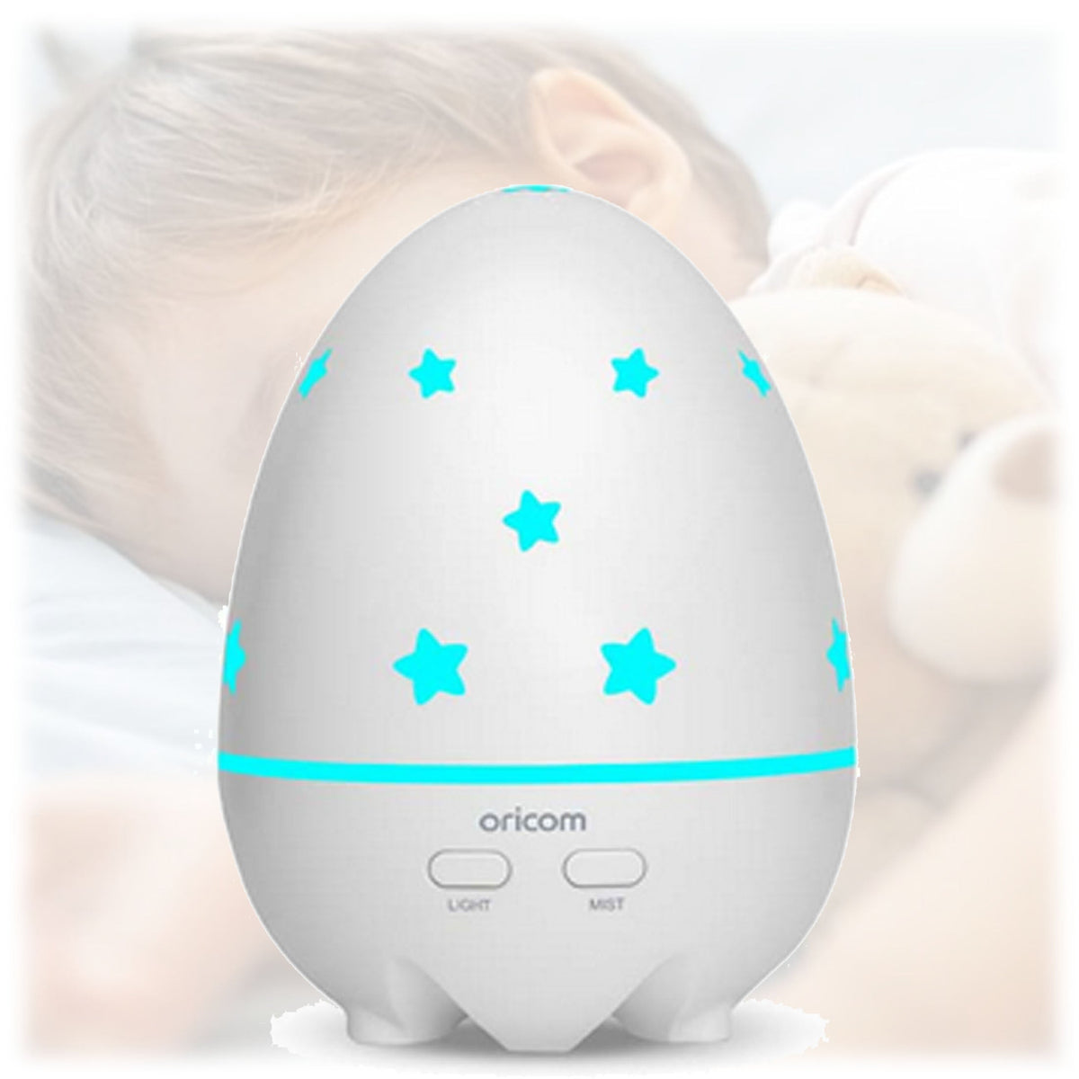 Oricom Aroma Diffuser Humidifier &amp; Night Light Baby Kids Room Ad50 - by Stevie Buoy