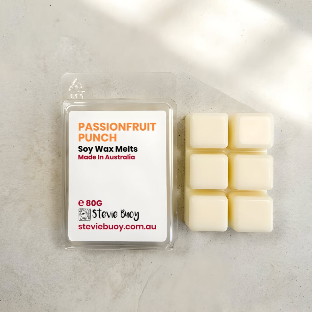 Passionfruit Punch Clamshell Wax Melts - by Stevie Buoy