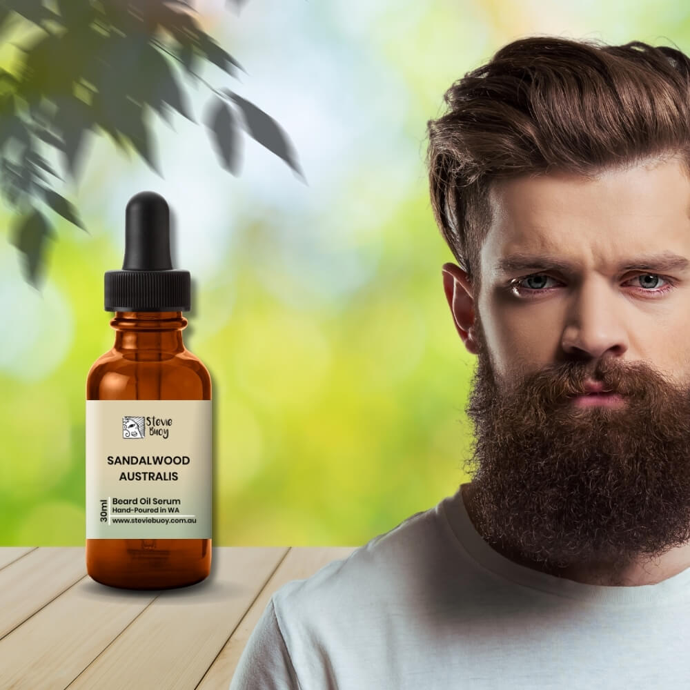 Sandalwood Australis Beard &amp; Skin Serum - 30ml by Stevie Buoy