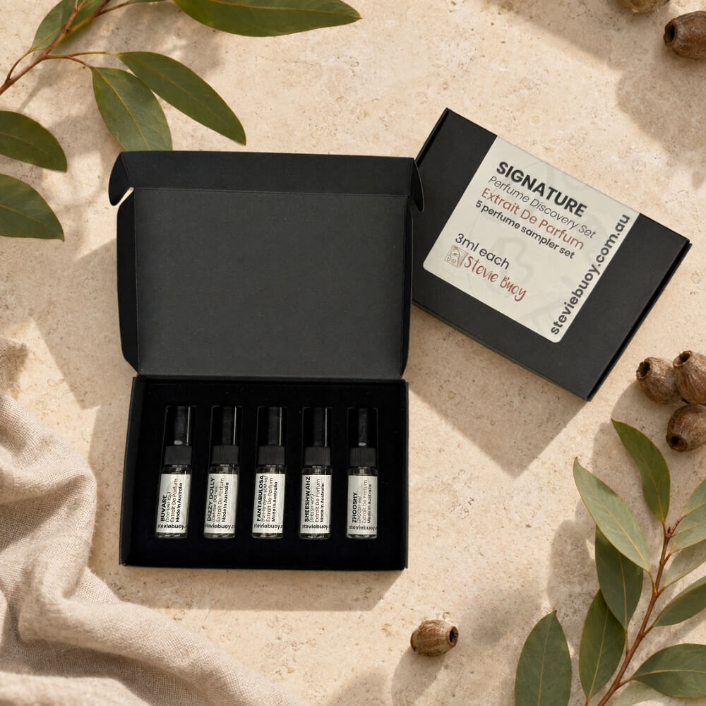 Signature Discovery Set (5 x 3ml) - 5 x 3ml Samples by Stevie Buoy