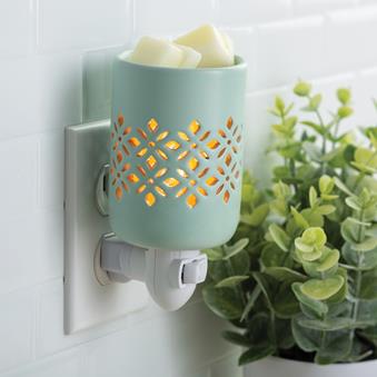 Soft Mint Pluggable Warmer - by Stevie Buoy