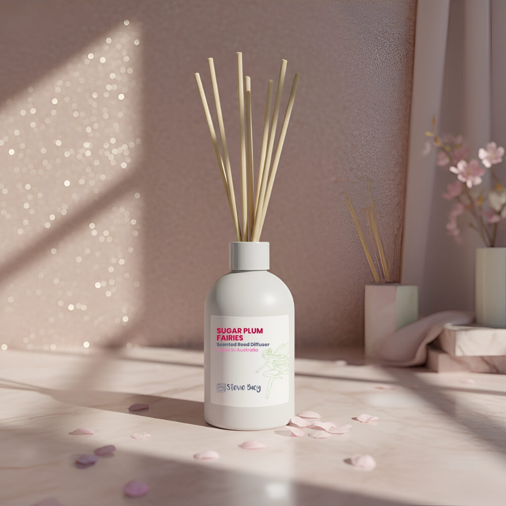 Sugar Plum Fairies Reed Diffuser - 200ml by Stevie Buoy
