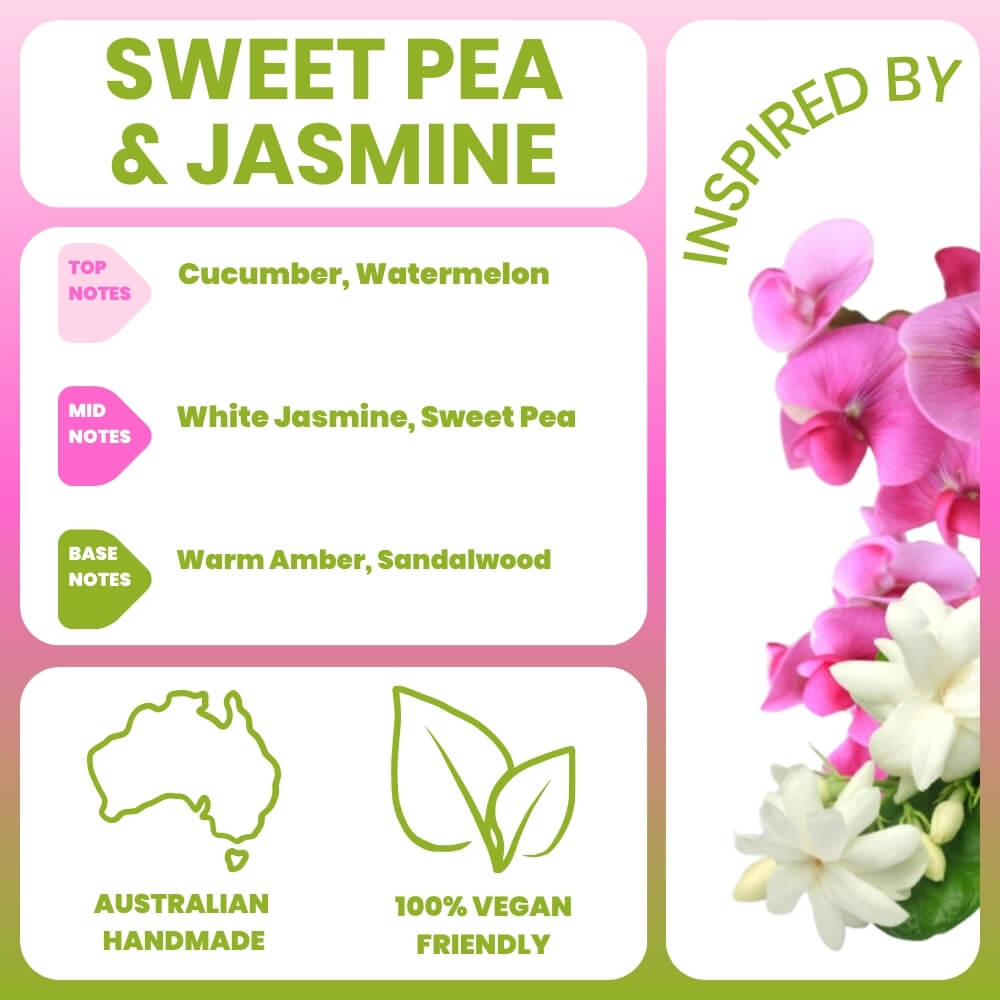 Sweet Pea & Jasmine Luxe Perfume - 50ml by Stevie Buoy