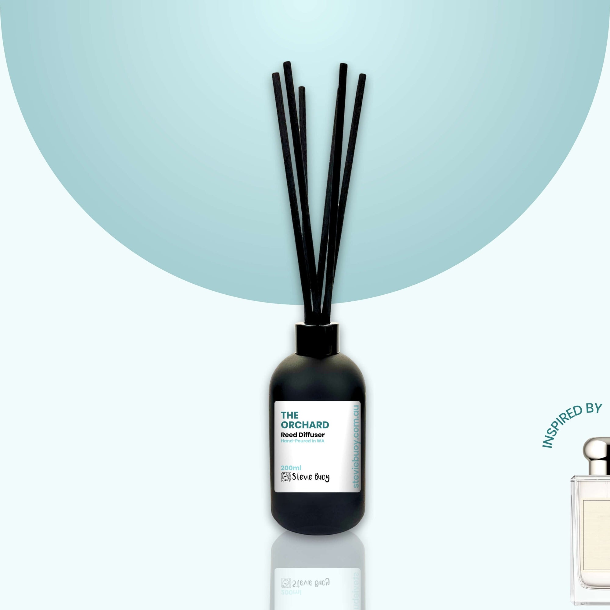 The Orchard Perfume Scented Reed Diffuser - 200ml by Stevie Buoy