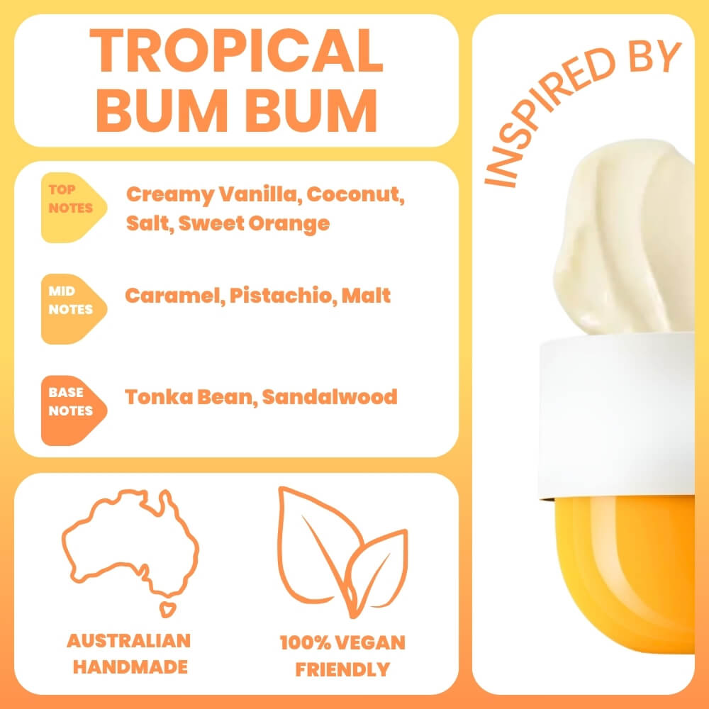 Tropical Bum Bum Luxe Perfume - 50ml by Stevie Buoy