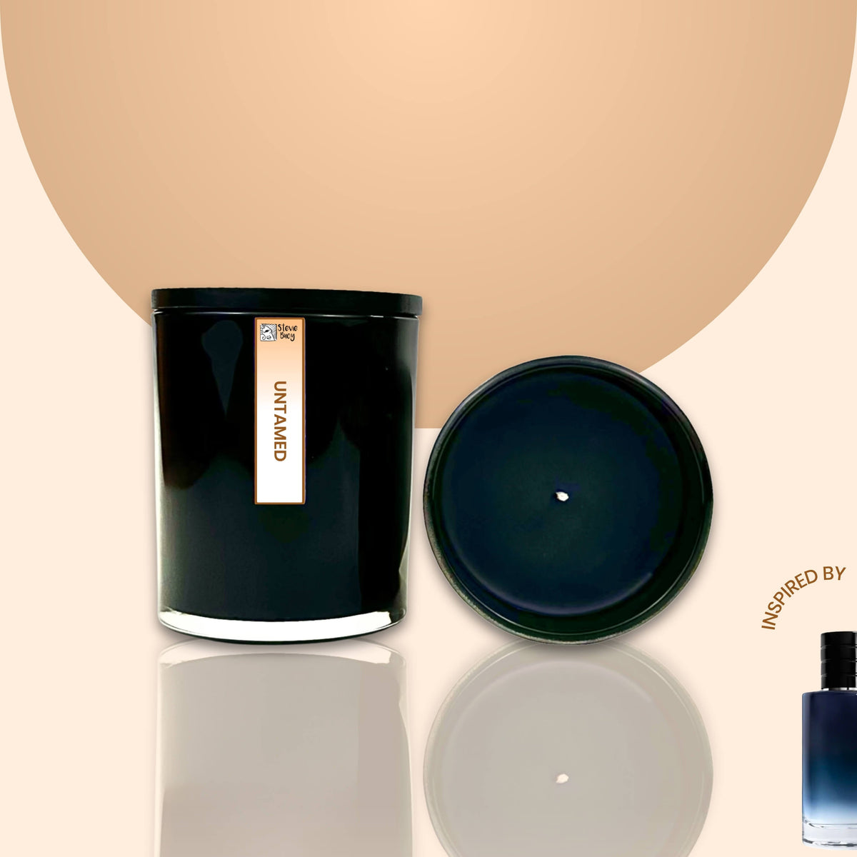 Untamed Scented Cocosoy Candles - Large by Stevie Buoy