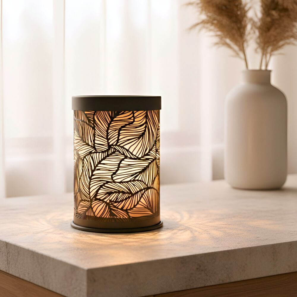 Urban Jungle Metal Wax Warmer - Black - by Stevie Buoy
