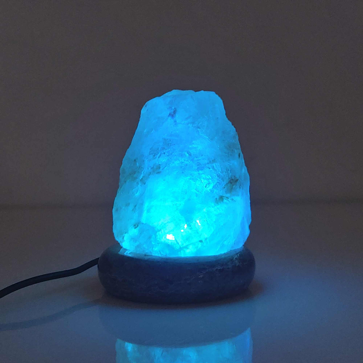 Usb Colour Changing Salt Himalayan Lamp - Natural Shape Pink Rock Led Light - by Stevie Buoy