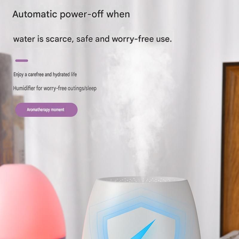 White Bud-shaped Aroma Diffuser 150ml Ultrasonic Aroma Diffuser Humidifier with Night Light – Essential Oil Fragrance