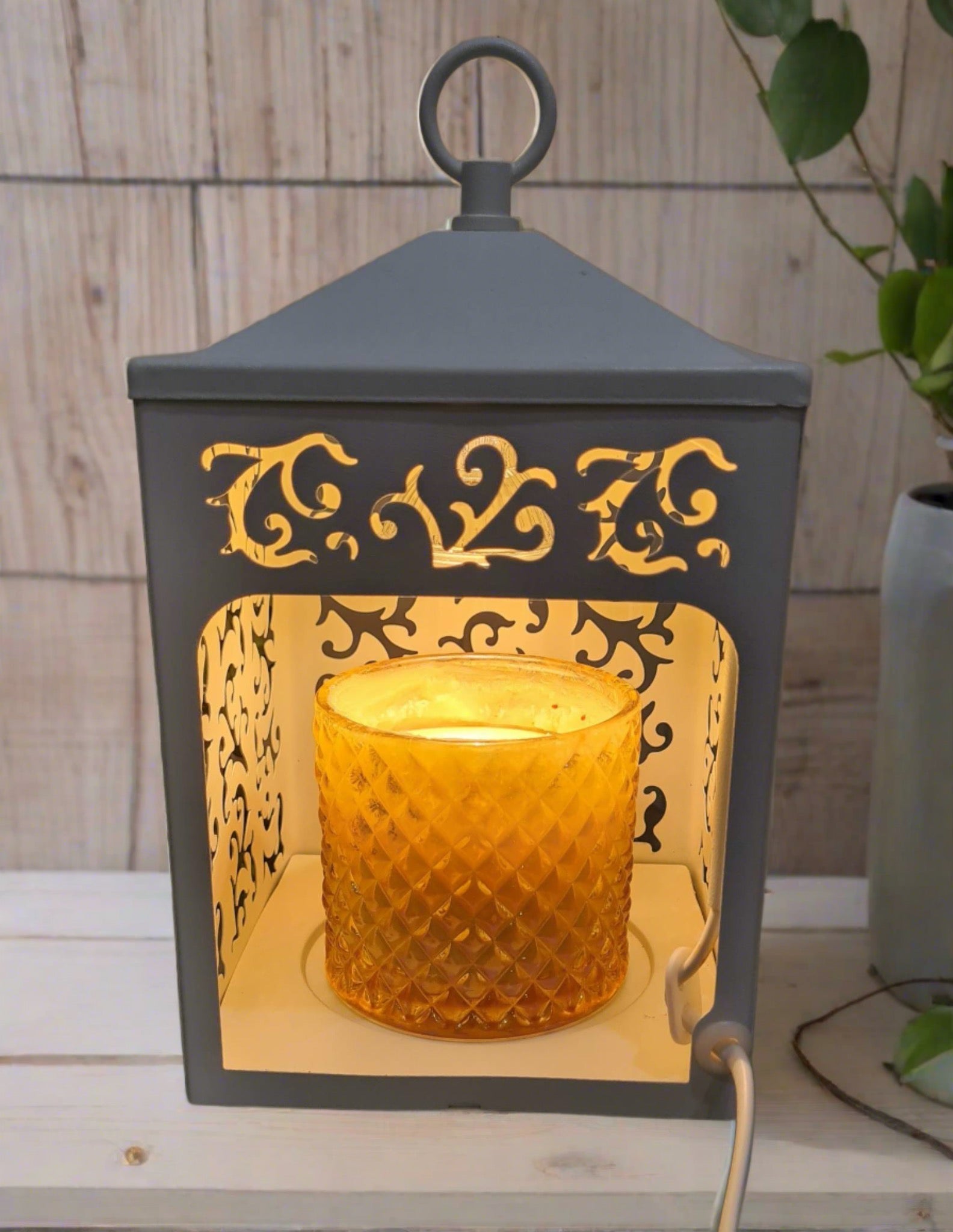 White Cottage Lantern - by Stevie Buoy