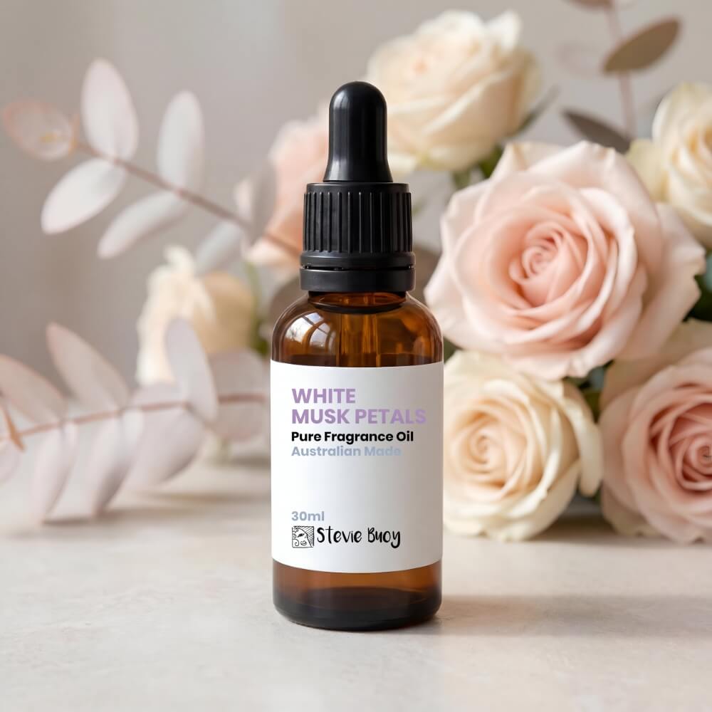 White Musk Petals Fragrance Oil for Aroma Diffusers - 30ml by Stevie Buoy