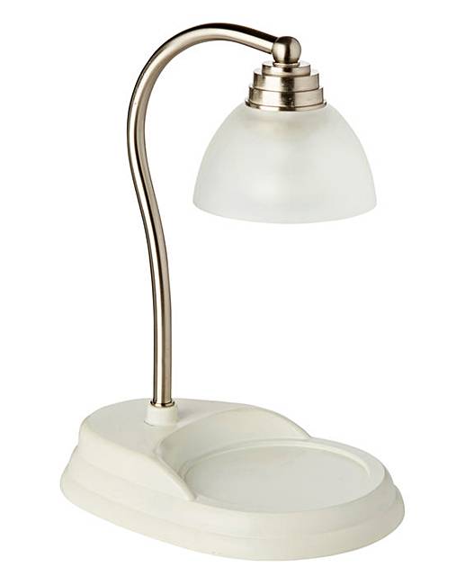 White Nickel Aurora Lamp - by Stevie Buoy
