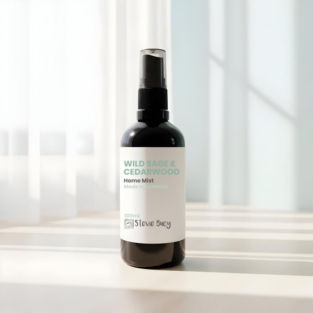 Wild Sage &amp; Cedarwood Home Mist - 100ml by Stevie Buoy