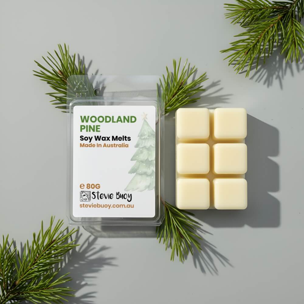 Woodland Pine Clamshell Wax Melts - by Stevie Buoy