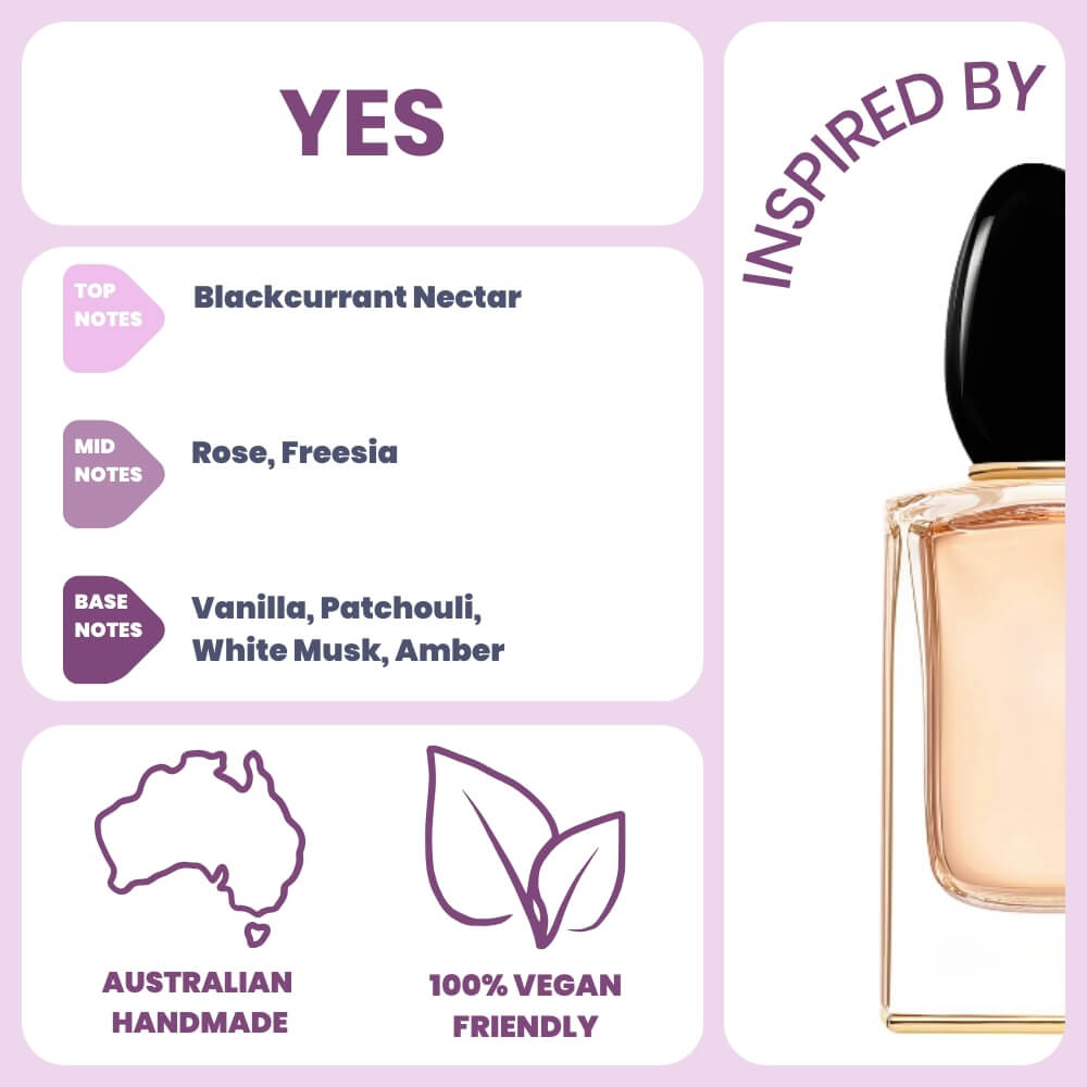 Yes Perfume Essence for Aroma Diffusers - by Stevie Buoy