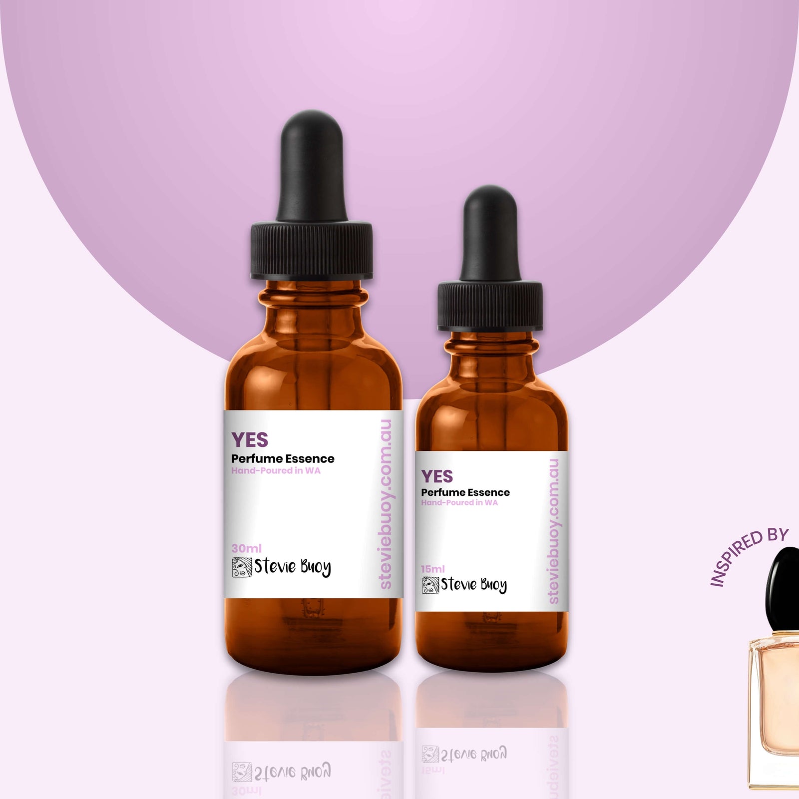 Yes Perfume Essence for Aroma Diffusers - by Stevie Buoy